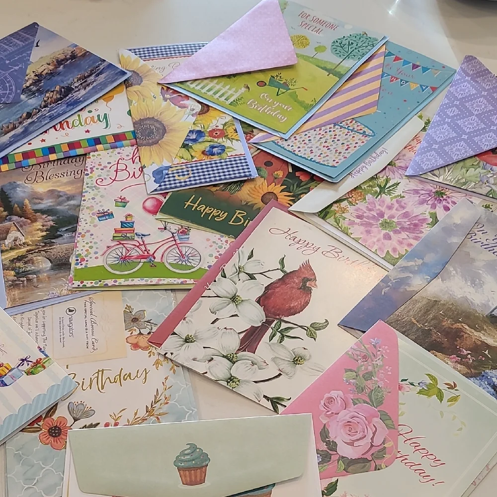 Assorted Birthday Cards Set